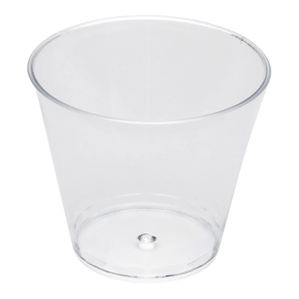 Cups, Dessert, 4 Ounce, Plastic, Clear, Round, 2.50 x 2.50 x 2.25 Inch,1 - 100 COUNT