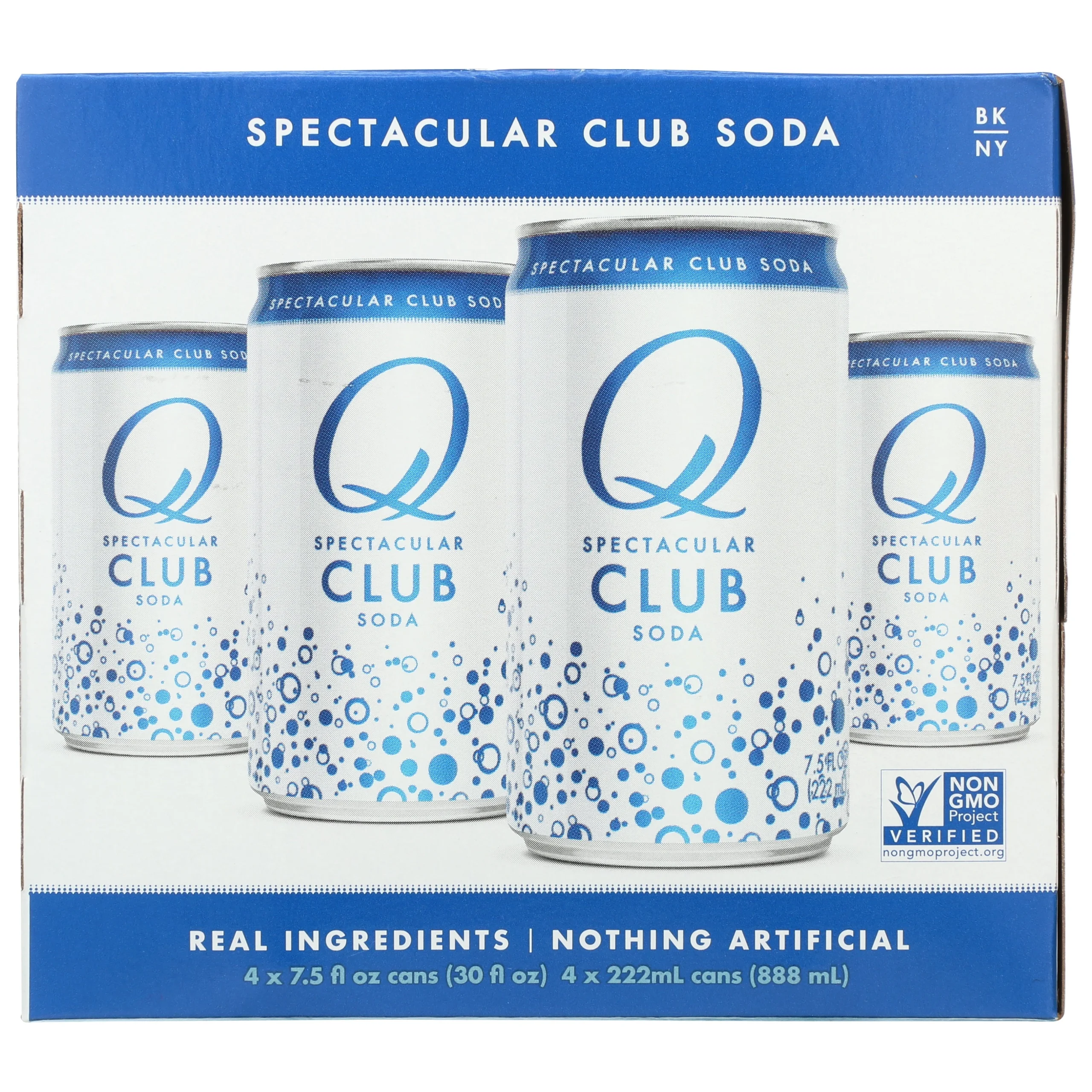 Soft Drink, Club Soda, Can, Single-Serve, Shelf-Stable,6 - 30 FLUID