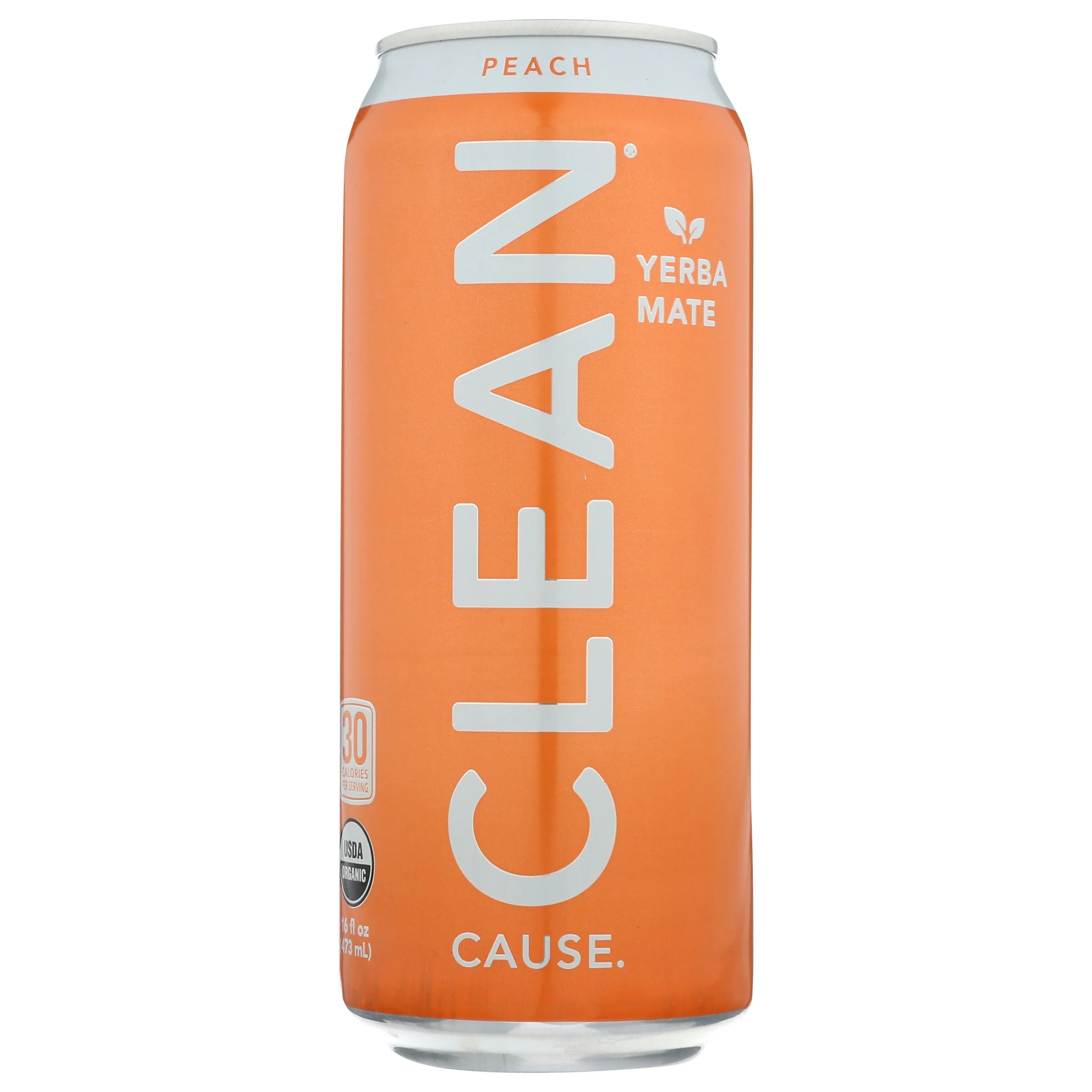 Tea, Yerba Mate, Sparkling Peach, Single-Serve, Shelf-Stable,12 - 16 FLUID