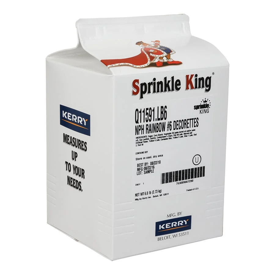 Sprinkles, Rainbow,4 - 6 POUND