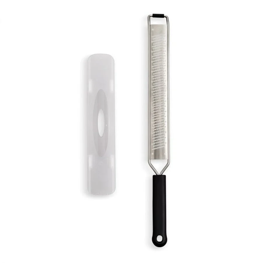 Graters, Fine Rasp, Stainless Steel, Polypropylene Handle, with Cover,12 - 1 COUNT