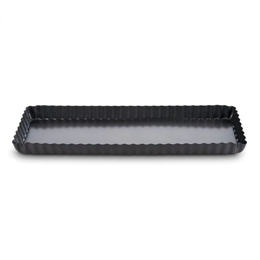 Pans, Quiche, 13.75 x 4.25 x 1 Inch, Nonstick, Steel,6 - 1 COUNT