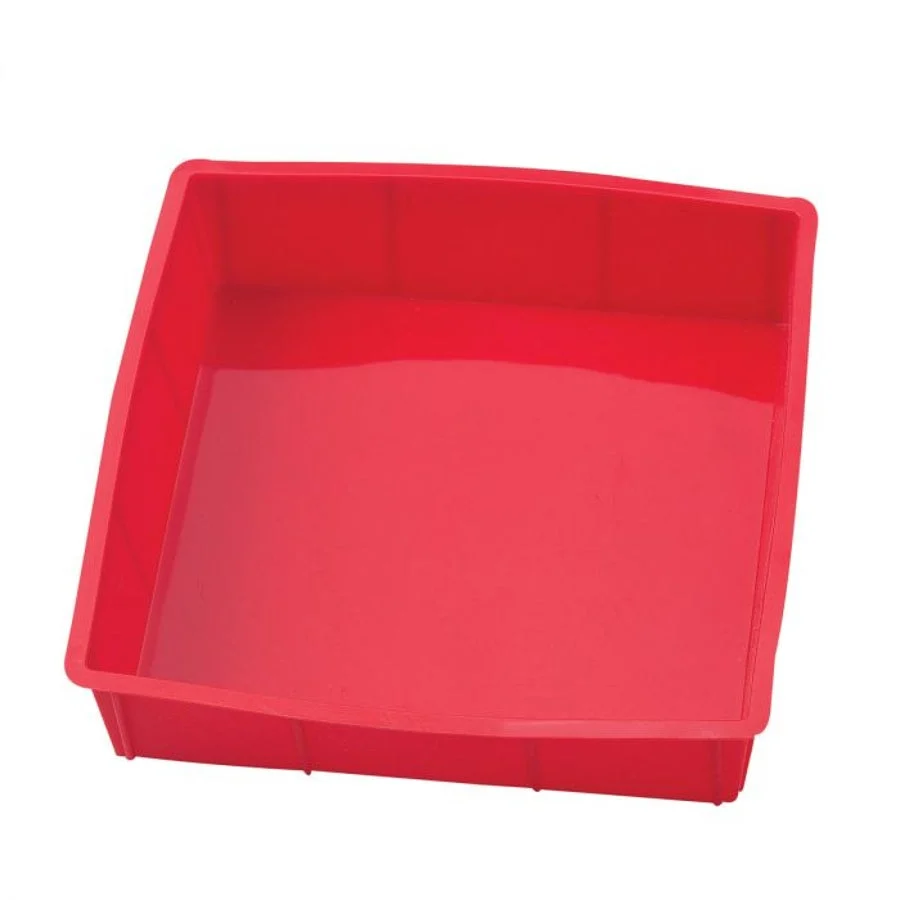 Pans, Cake, 9 x 9 x 2.25 Inch, Silicone,6 - 1 COUNT