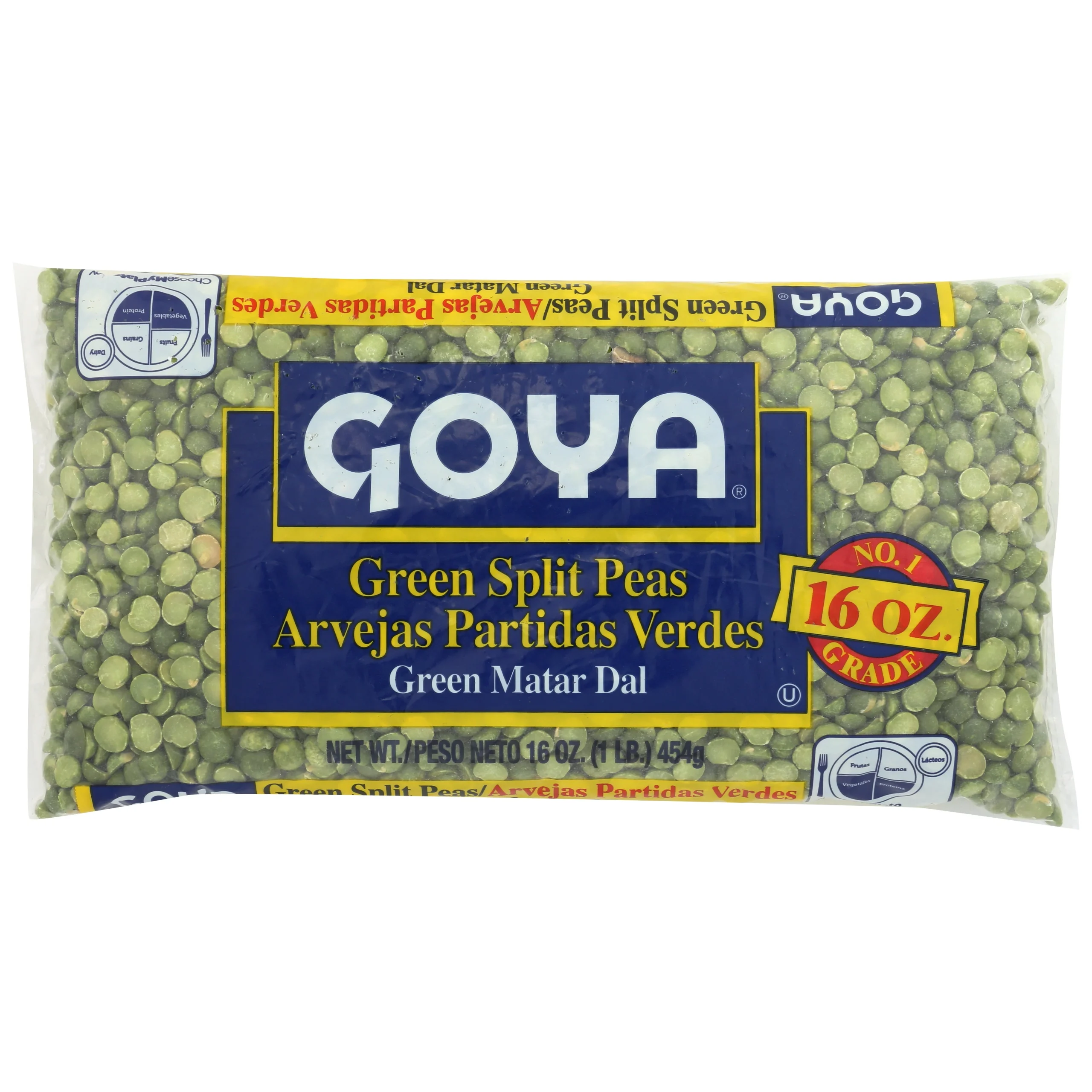 Peas, Green, Split, Dry,24 - 16 OUNCE