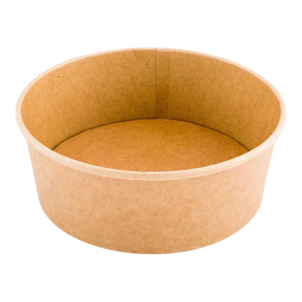 Containers, Salad, 44 Ounce, Paper, Kraft, Round, 7.25 x 2.50 Inch,1 - 50 COUNT
