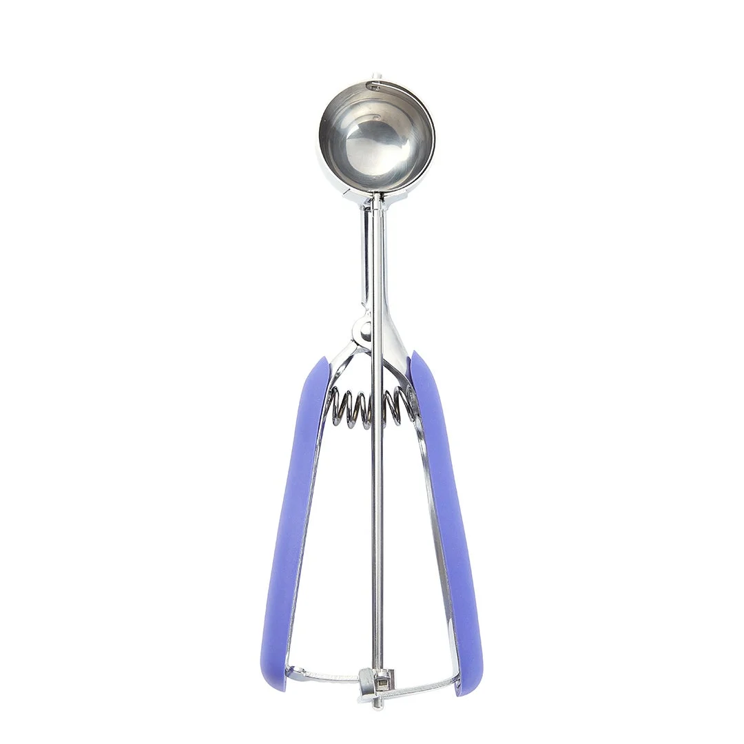 Scoop, Ice Cream, 0.86 Ounce, Stainless Steel, with Purple Handle, #40,1 - 1 EACH
