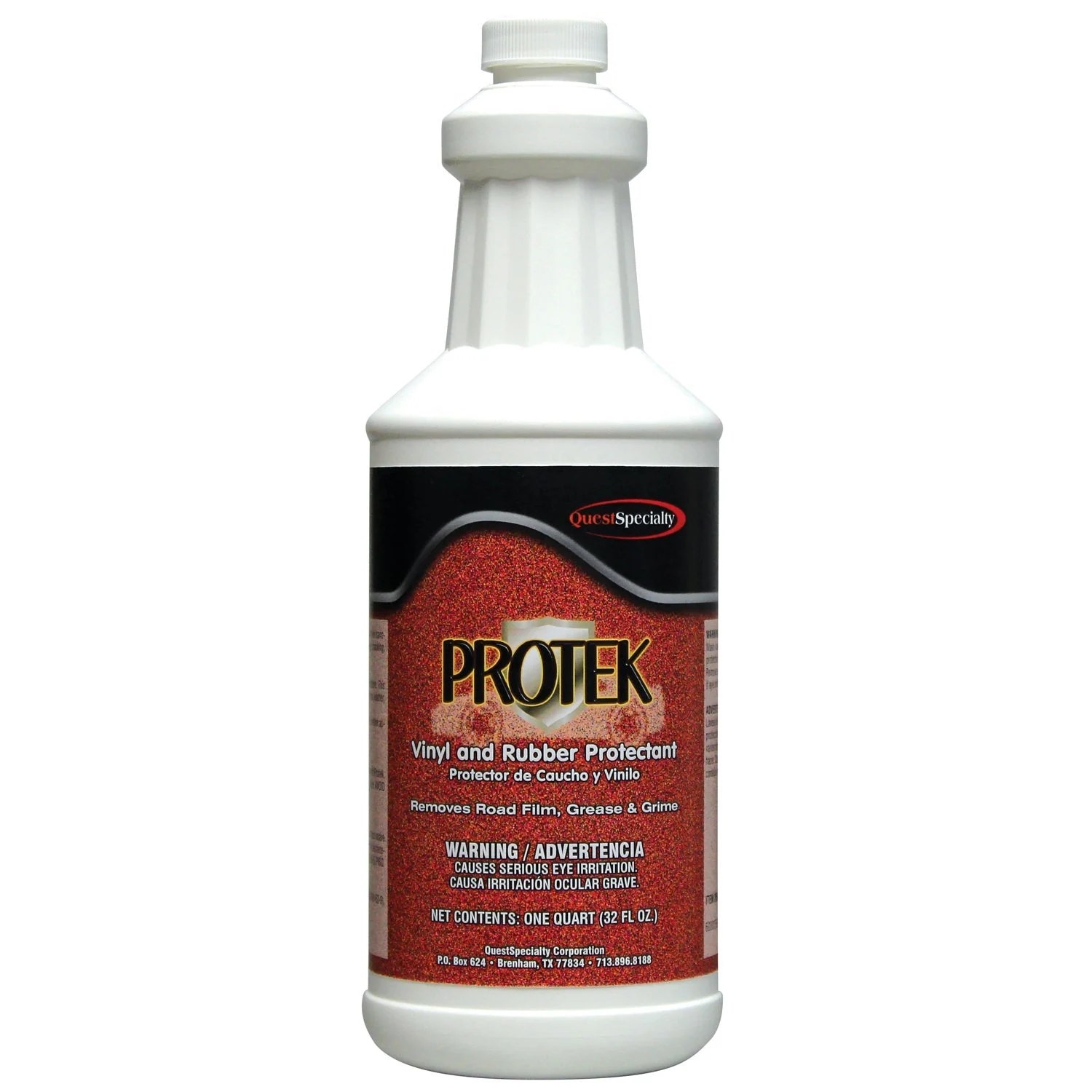 Protectant, Vinyl & Rubber, Liquid,12 - 1 QUART