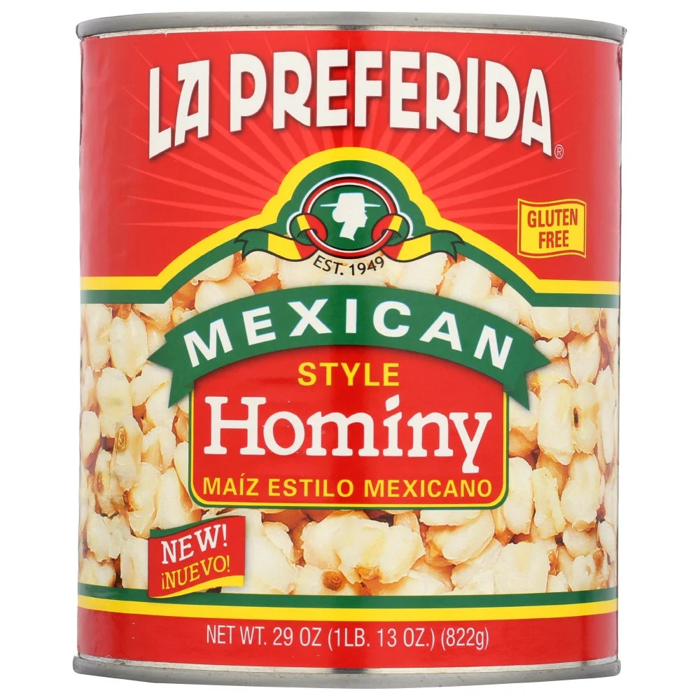 Hominy, White, Mexican-Style,12 - 29 OUNCE