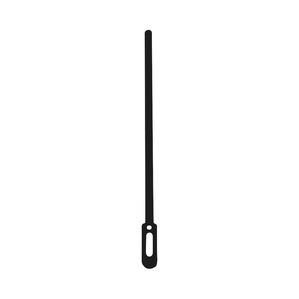 Stirrer, 6.25 Inch, Plastic, Black, Keyhole,1 - 100 COUNT