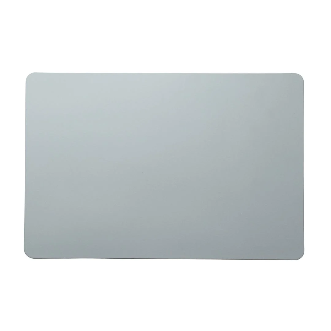 Placemats, 16 x 12 Inch, Vinyl, Gray, Rectangular,1 - 6 COUNT