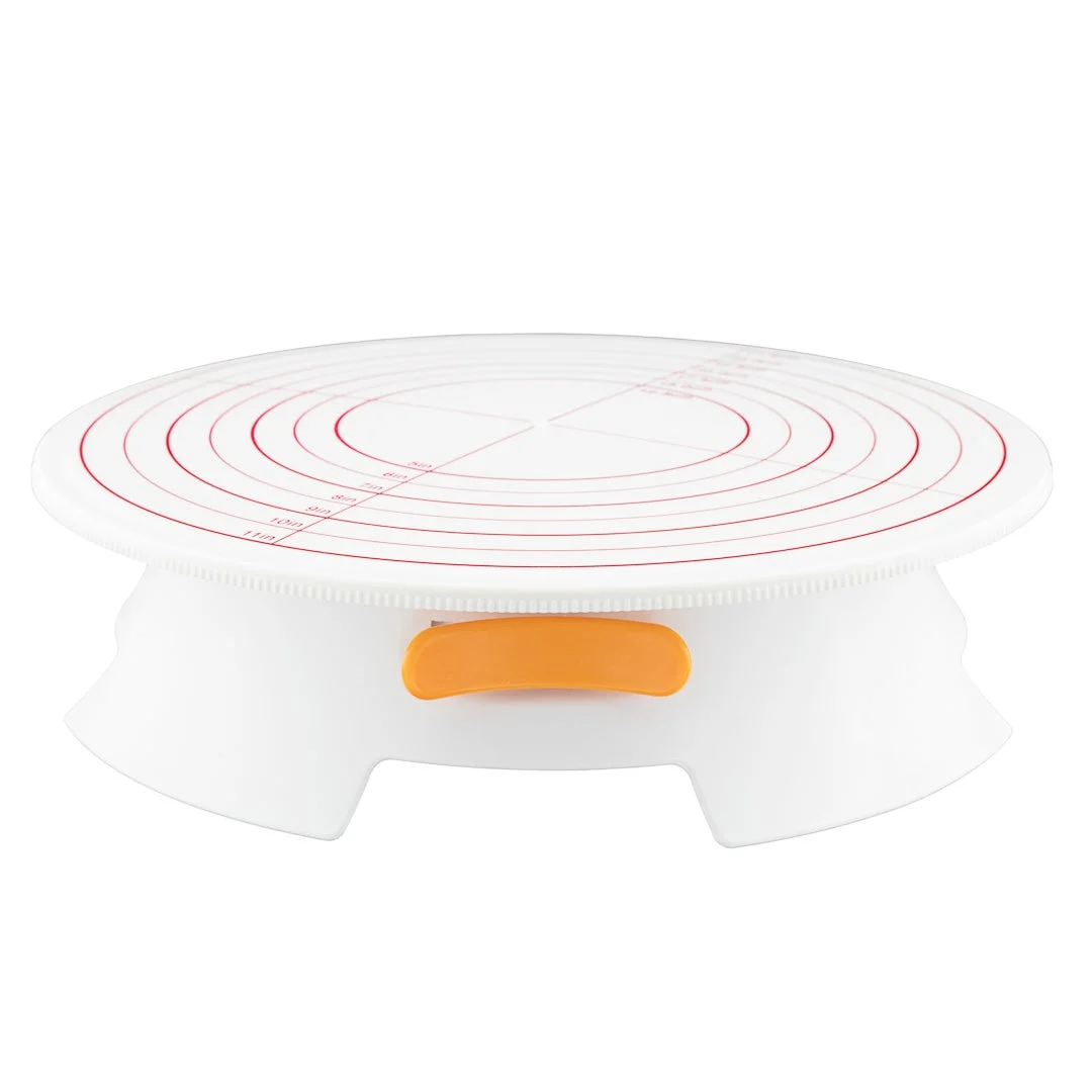 Turntable, 12 Inch, Plastic, Non-Slip Base, with Piping Bags,1 - 5 COUNT