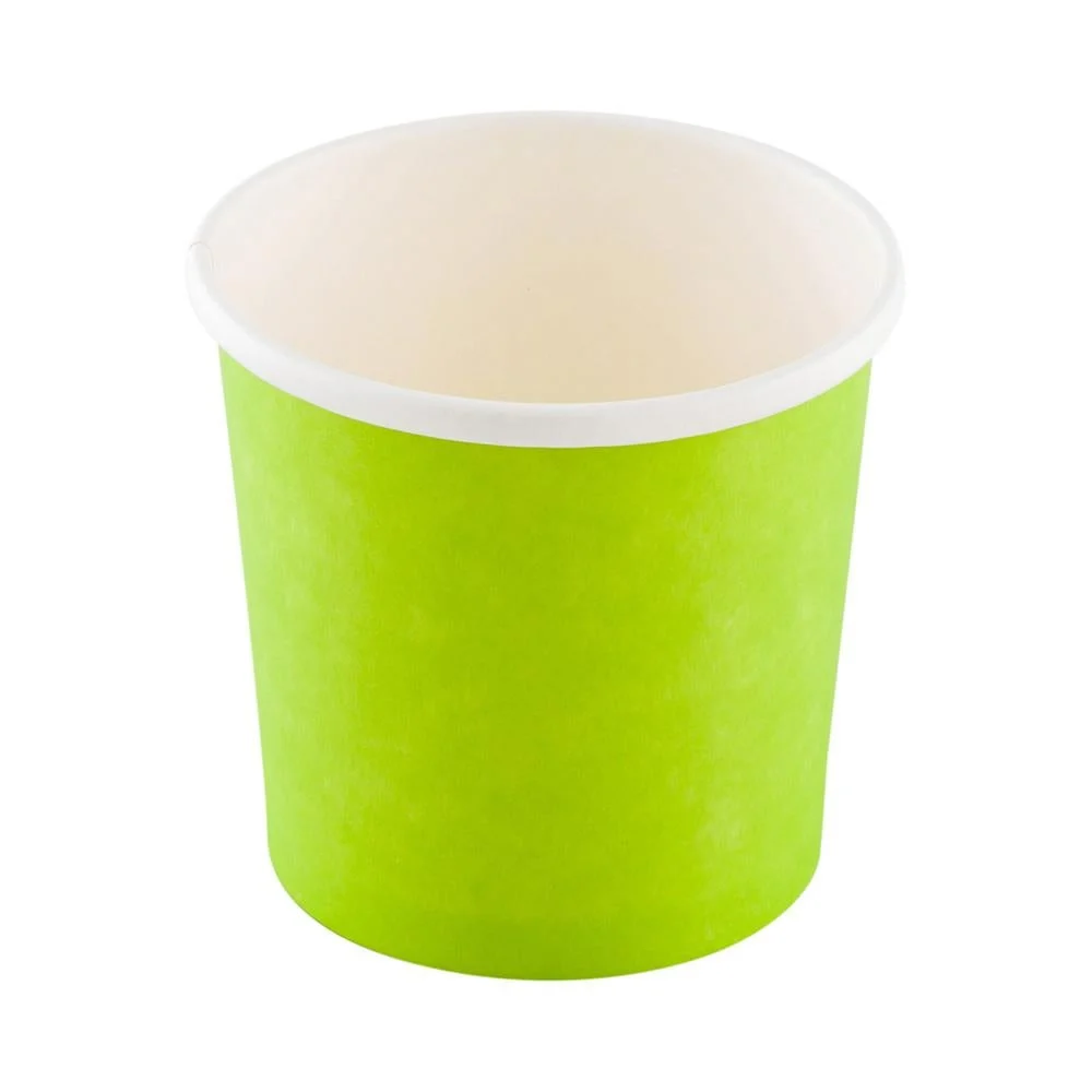 Containers, Soup, 12 Ounce, Paper, Green,1 - 25 COUNT