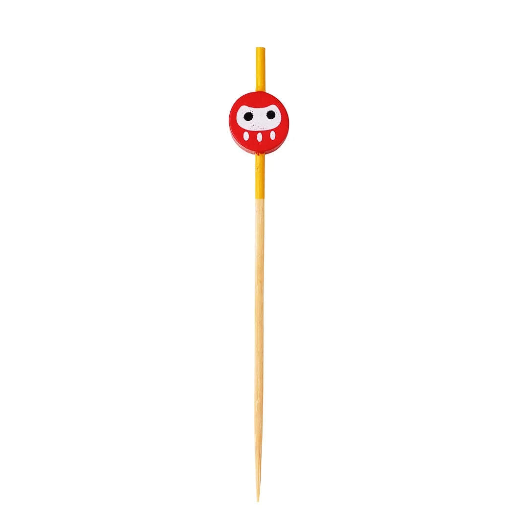 Skewers, Pink NInja, 3.5 Inch, Bamboo,1 - 1000 COUNT