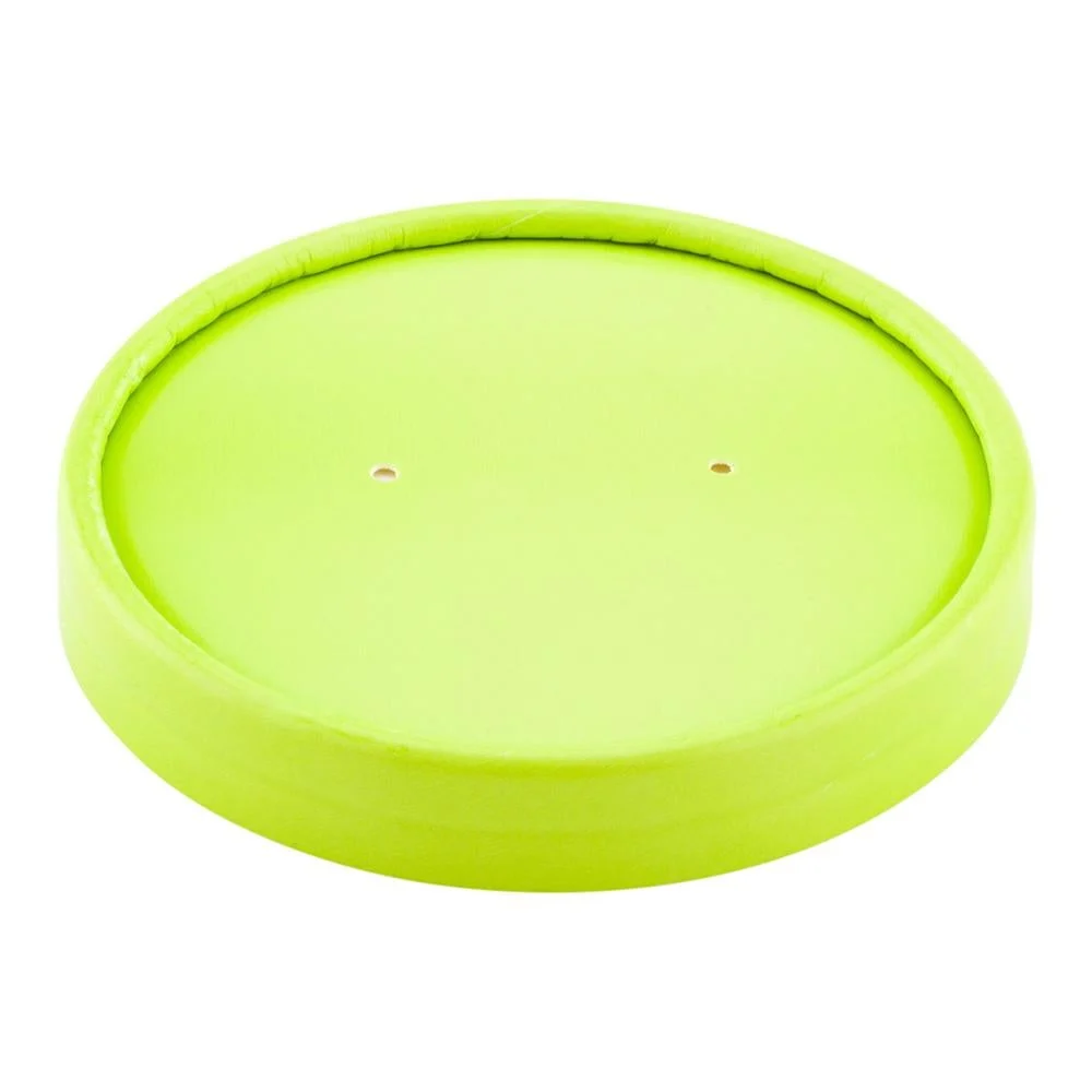 Lids, Bio Tek, Paper, fits 12 Ounce Soup Containers,1 - 25 COUNT