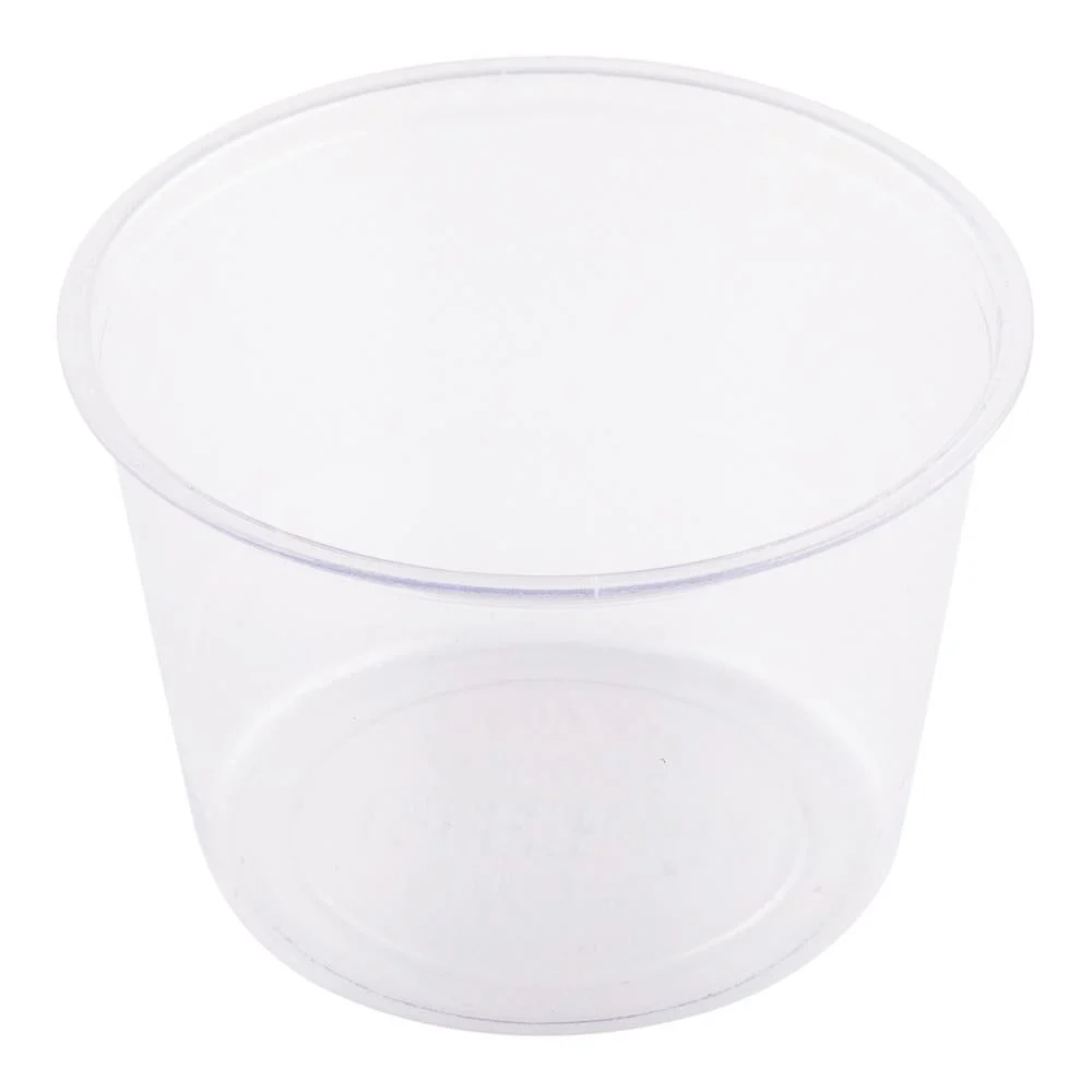 Cups, Portion, 4 Ounce, Plastic, Clear, Compostable,1 - 100 COUNT