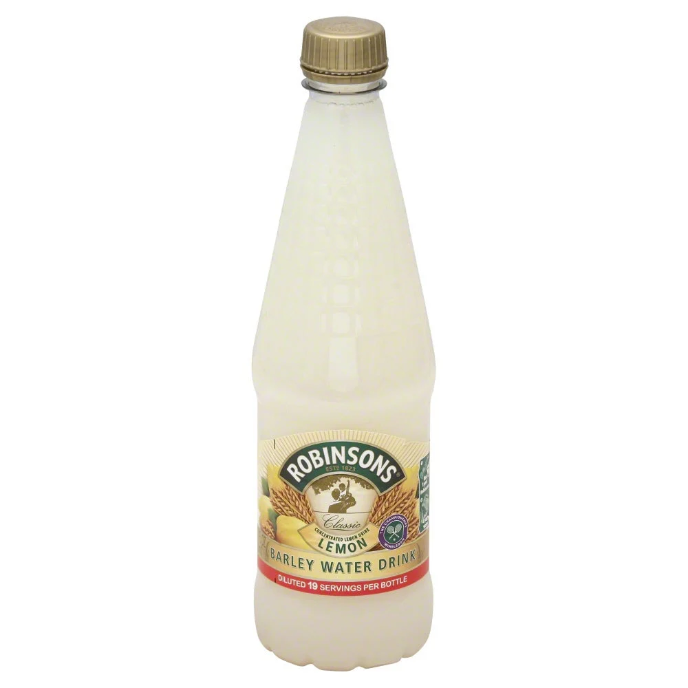 Water, Barley, Lemon, Concentrate,12 - 28.74 FLUID