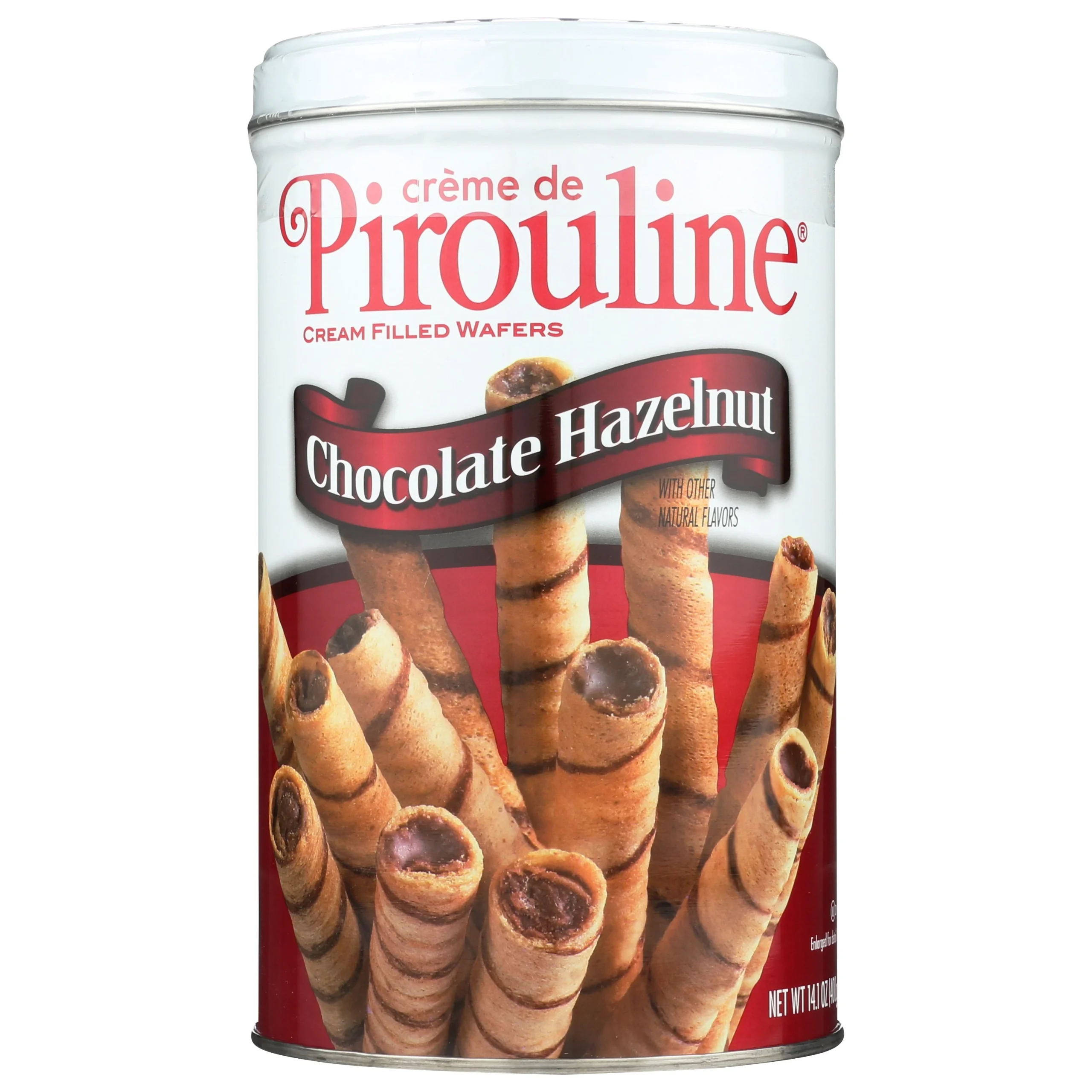 Cookies, Rolled Wafer, Chocolate Hazelnut Cream-Filled, Shelf-Stable,6 - 14.1 OUNCE