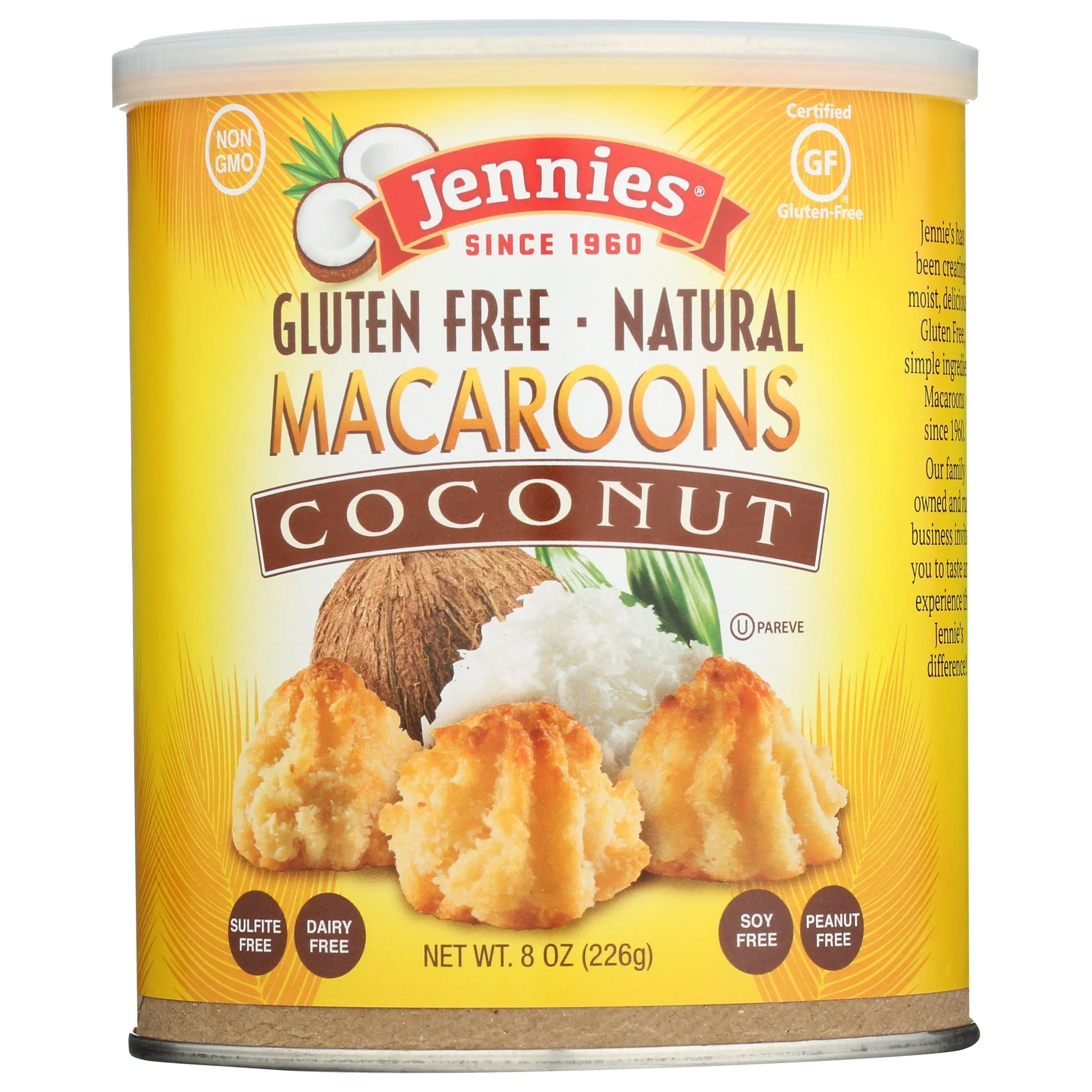 Macaroons, Coconut, Shelf-Stable,6 - 8 OUNCE