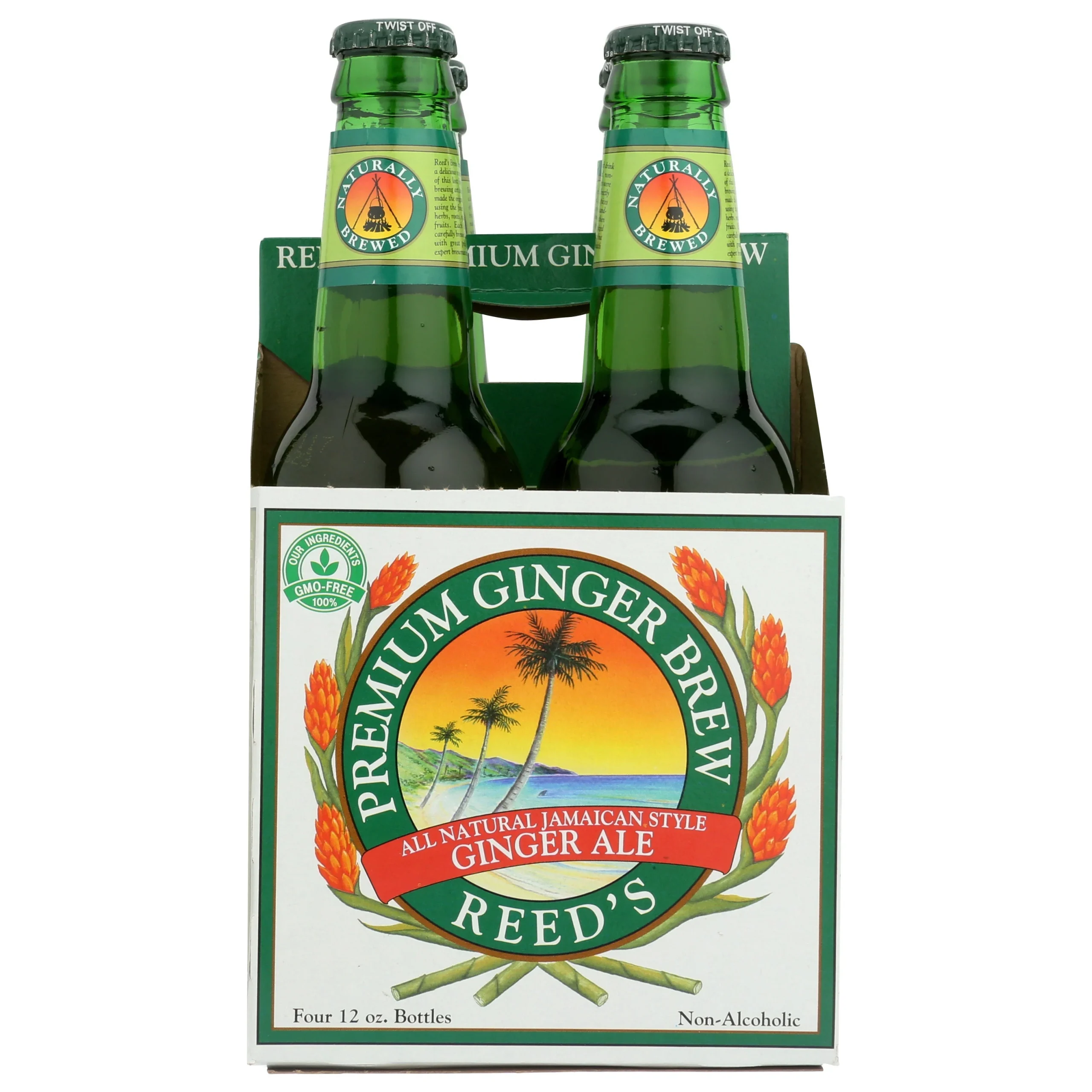 Soft Drink, Ginger Beer, Single-Serve, 12 Fluid Ounce,6 - 4 COUNT