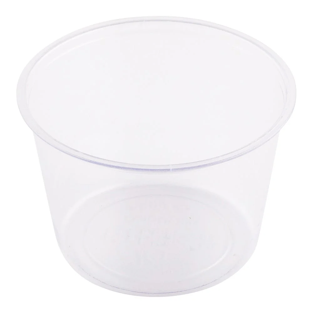 Cups, Sauce, 4 Ounce, Plastic, Clear, PLA, 4 Ounce,1 - 2000 COUNT