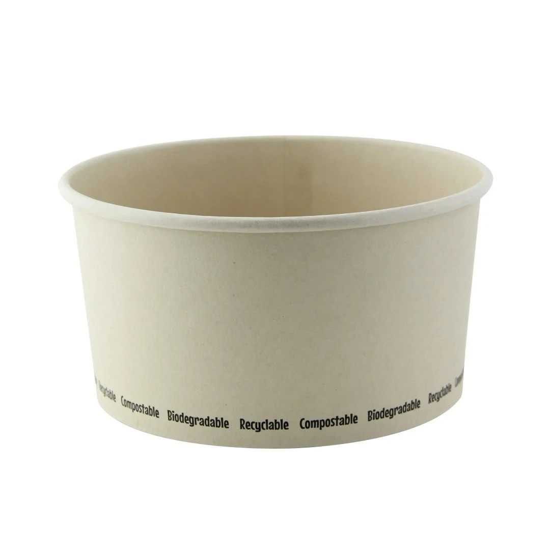 Containers, 34 Ounce, Bamboo, Round, 5.9 x 3.1 inch, Biodegradable & Compostable,8 - 45 COUNT