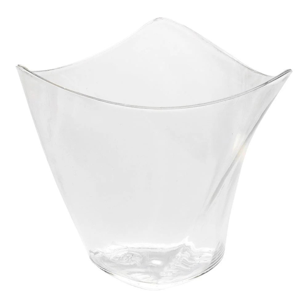 Cups, Dessert, 4 Ounce, Plastic, Clear Mini Crescendo,1 - 20 COUNT
