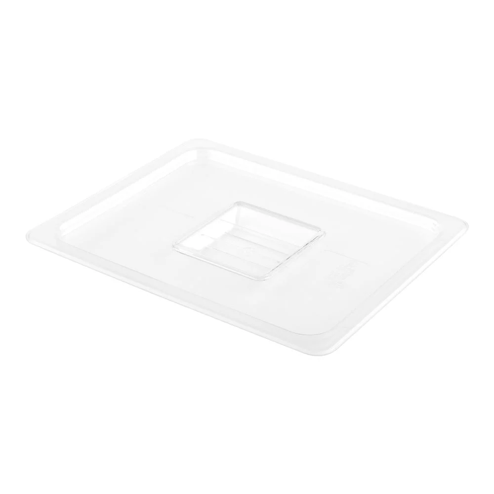 Lids, Food Pan, Clear, Plastic, for Half-Size Met Lux Containers,1 - 10 COUNT