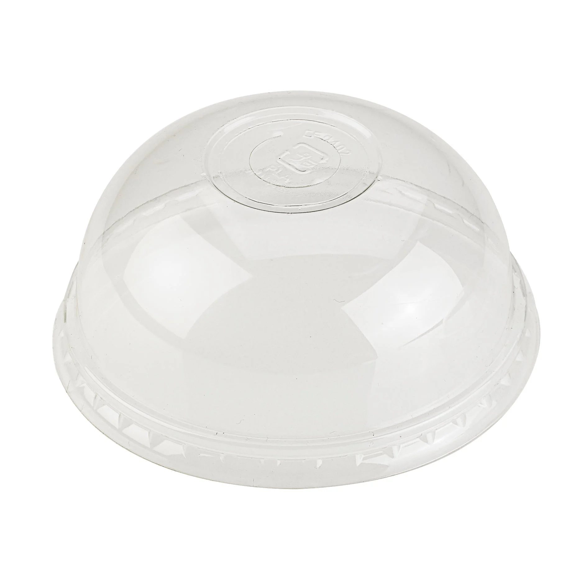 Lids, Dome, Plastic, Clear, PLA, 3.78 Inch,20 - 50 COUNT