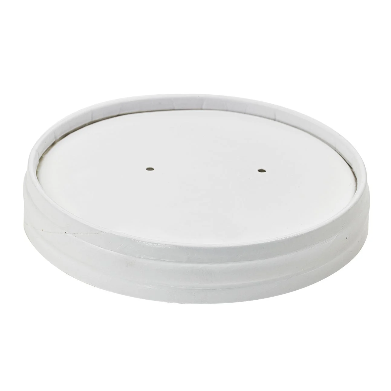 Lids, Paper, White, 3.82 Inch,10 - 50 COUNT