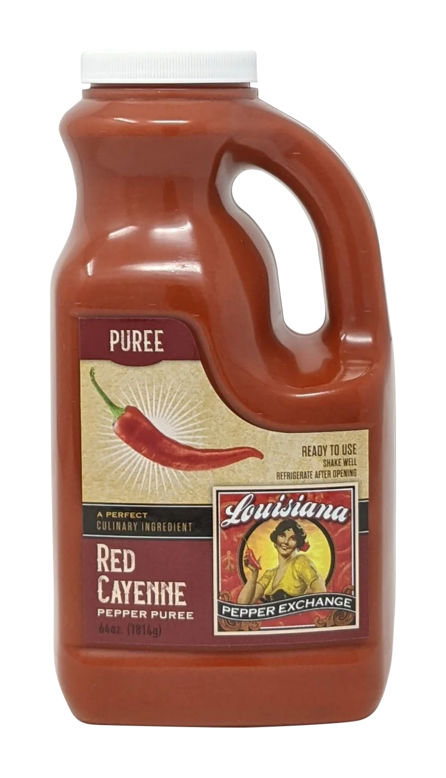 Puree, Cayenne Pepper,1 - 64 OUNCE