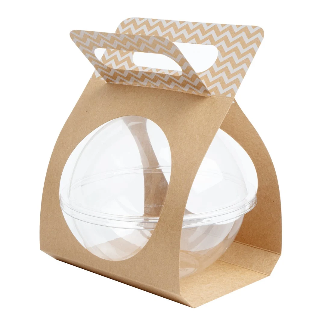 Carriers, Container, Paper, Kraft, for 28 Ounce Salad Containers,1 - 50 COUNT
