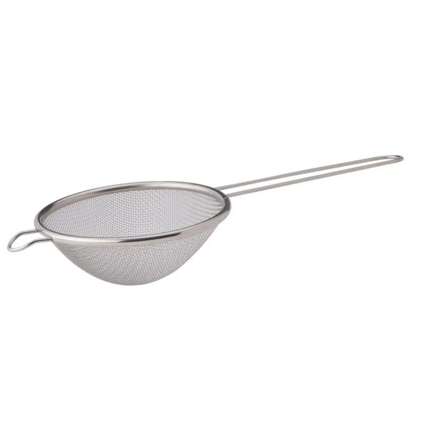 Strainers, 5.50 Inch, Stainless Steel Mesh, with Handle & Hook, 5.5 Linear Inch,12 - 1 EACH