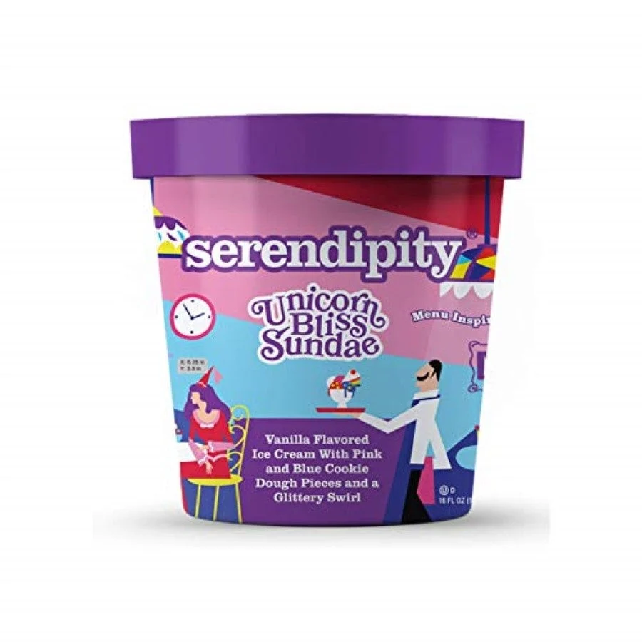 Ice Cream, Unicorn Bliss Sundae, Frozen,8 - 16 FLUID