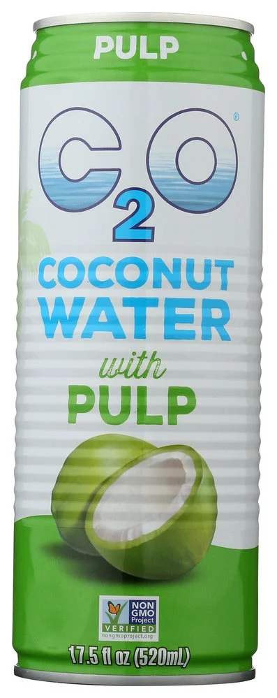 Water, Coconut, with Pulp,12 - 17.5 FLUID