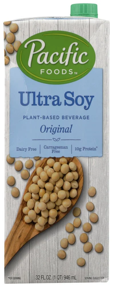 Milk, Soy, Plain, Shelf-Stable,12 - 32 FLUID
