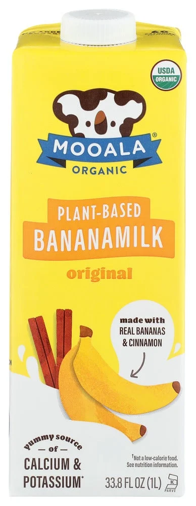 Milk, Banana, Original, Shelf-Stable,6 - 33.8 FLUID
