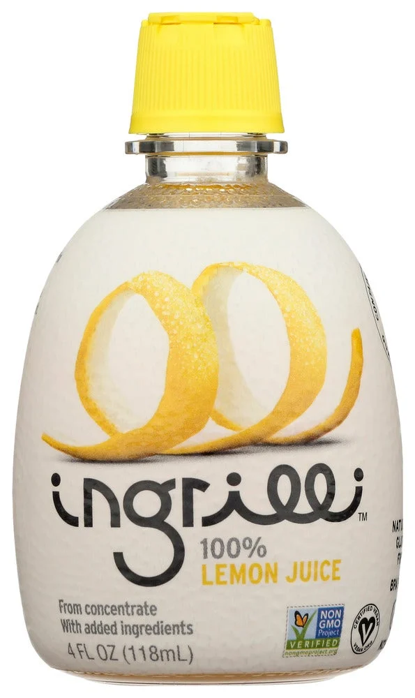 Juice, Lemon, Shelf-Stable,24 - 4 FLUID