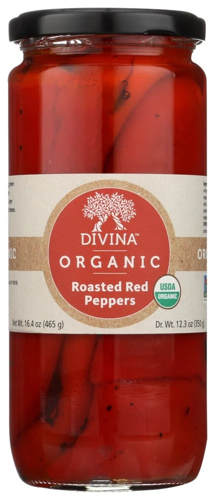 Peppers, Red, Sweet, Roasted,6 - 12.3 OUNCE