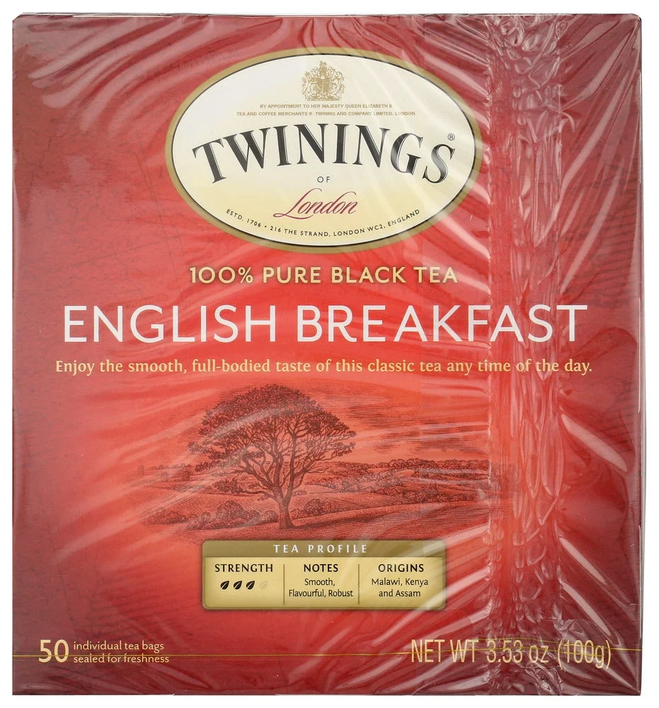 Tea, English Breakfast,6 - 50 COUNT
