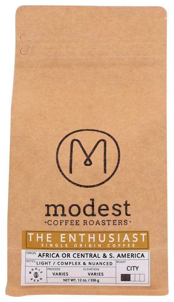 Coffee, Whole Bean, City Roast Enthusiast Blend,6 - 12 OUNCE