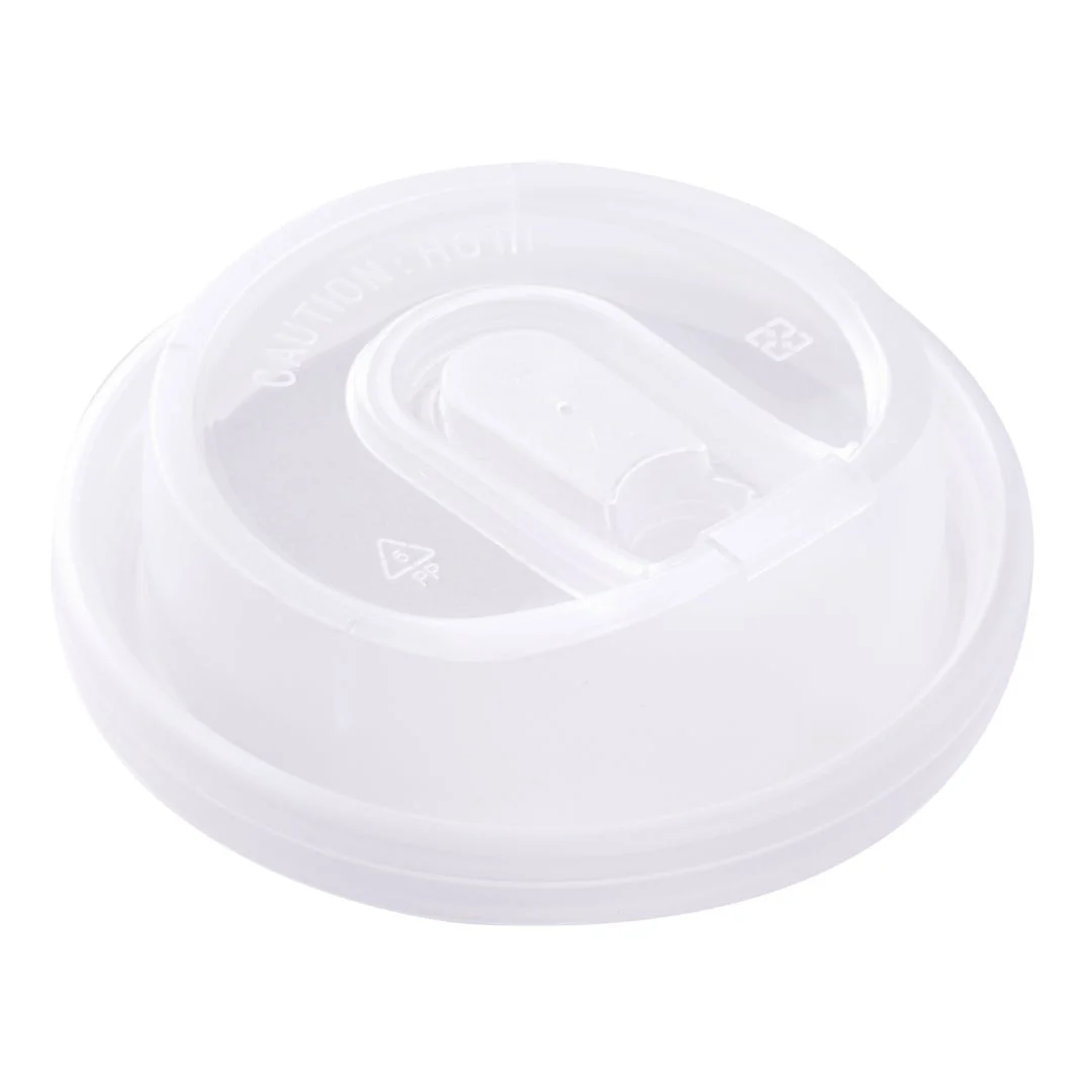 Lids, Plastic, Clear, with Detachable Plug, for 8/12/16/20 Ounce Cups,1 - 500 COUNT