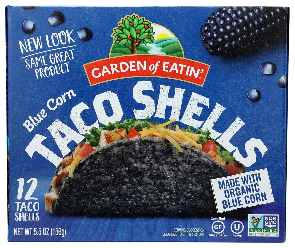 Taco Shells, Blue Corn,12 - 12 COUNT