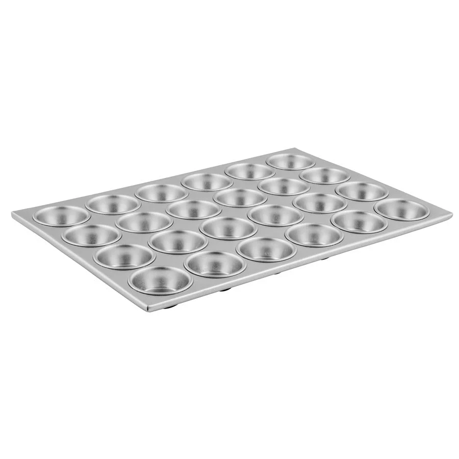 Pan, Muffin/Cupcake, 24-Cup, Aluminum,1 - 1 EACH