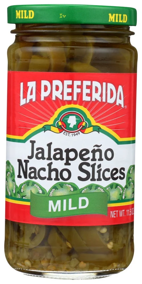 Peppers, Jalapeno, Nacho Sliced, Mild,12 - 11.5 OUNCE