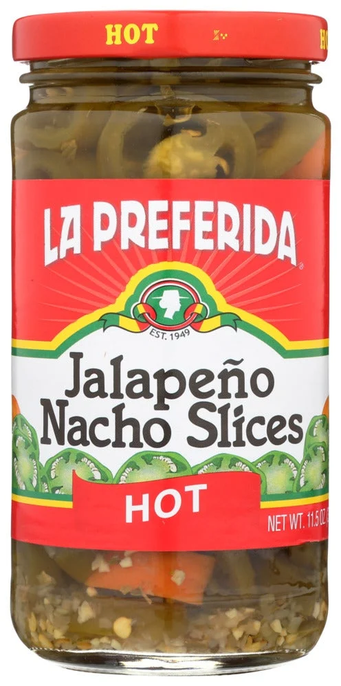 Peppers, Jalapeno, Sliced, Hot,12 - 11.5 OUNCE