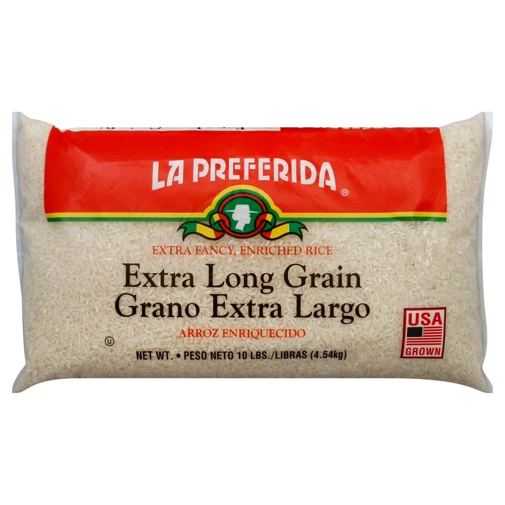Rice, Extra Long Grain,4 - 10 POUND