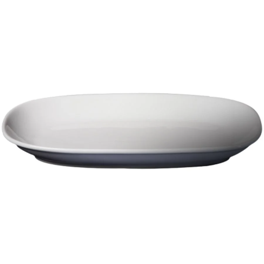Plates, Coupe, 10.50 Inch, White, Porcelain, Rectangular,6 - 4 COUNT
