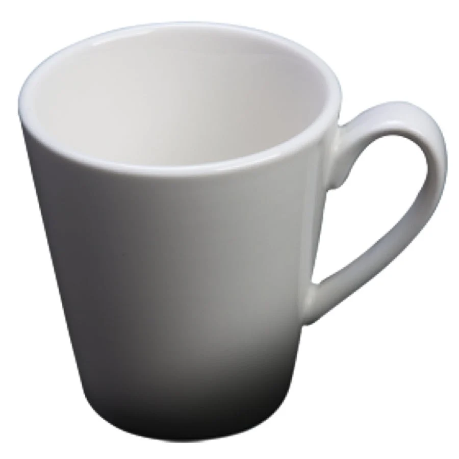 Mugs, 15 Ounce, White, Porcelain,6 - 4 COUNT