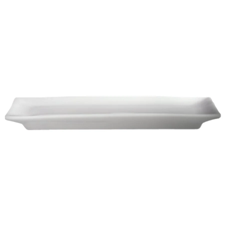 Platters, 12 x 5 Inch, White, Porcelain, Rectangular,6 - 3 COUNT