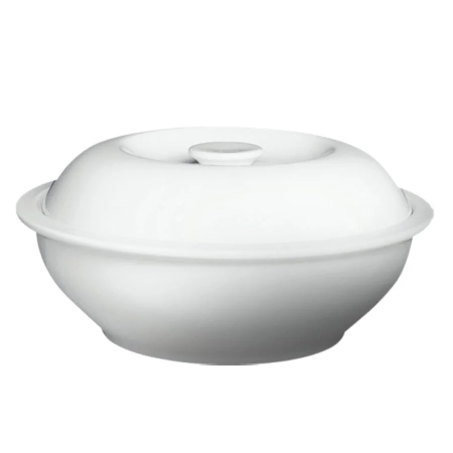 Dishes, Casserole, 67 Ounce, 10.75 Inch, White, Porcelain,6 - 1 COUNT